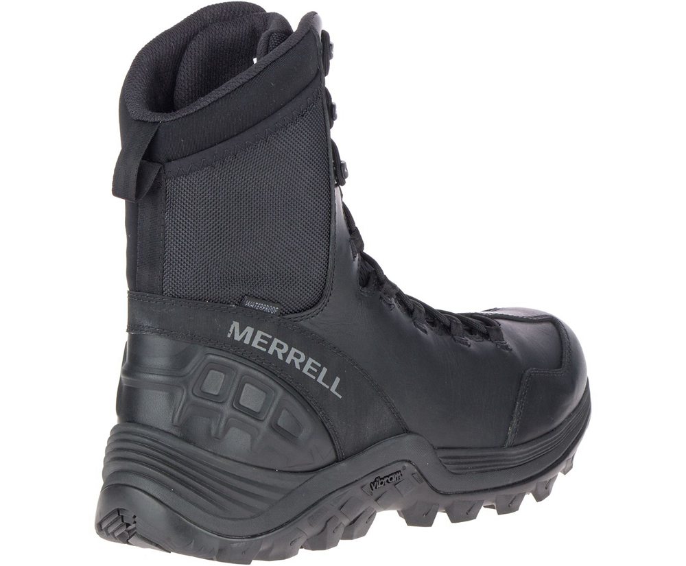 Kozaki Merrell Damskie Czarne - Rogue 8\" Waterproof Tactical - 705196-PYD